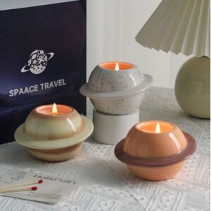 eka ceramic home decor candle holder