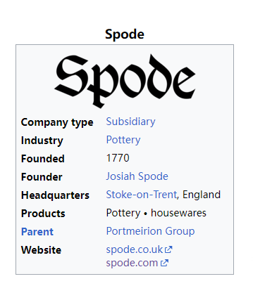 spode
