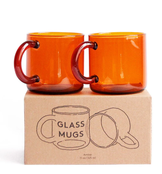 glass mugs