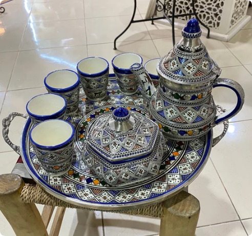 moroccan tea set
