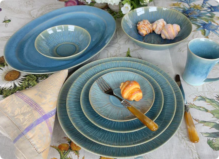 family serving plate