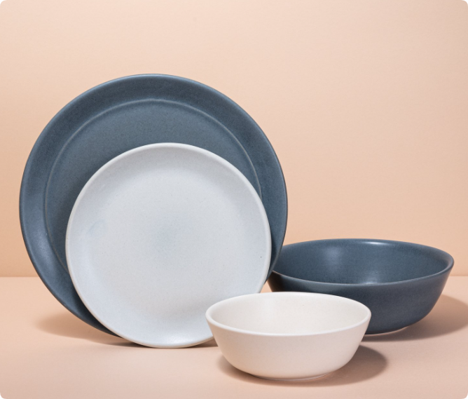 4 pcs dinnerware