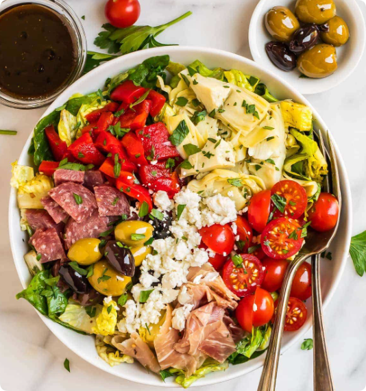 appetizers and salads