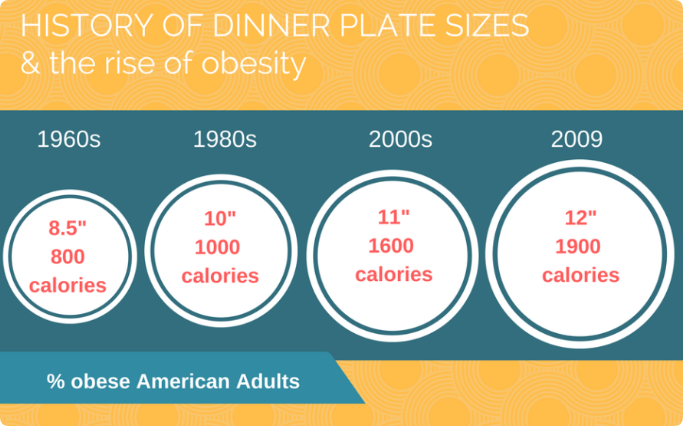 dinner plate size