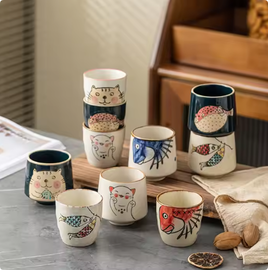 japanese style straight cup