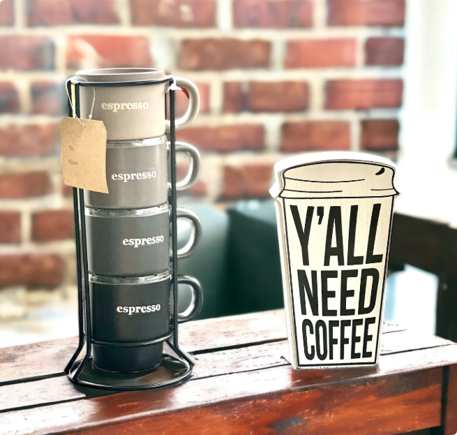 stackable mug set