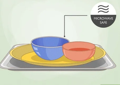 test if a dish is microwave safe