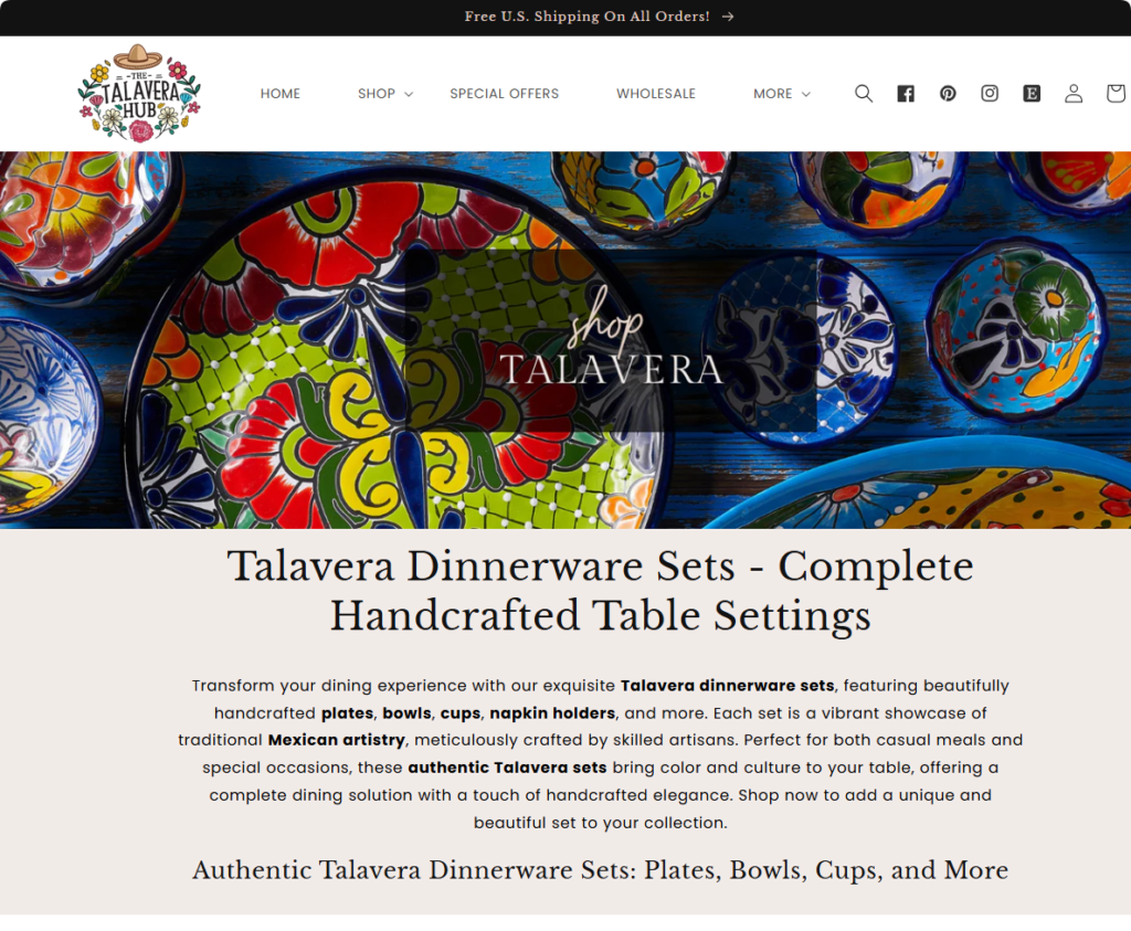 bright colors dinnerware brazilian
