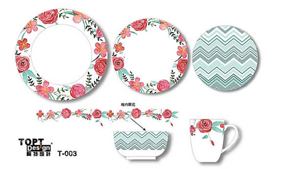 ceramic decal design