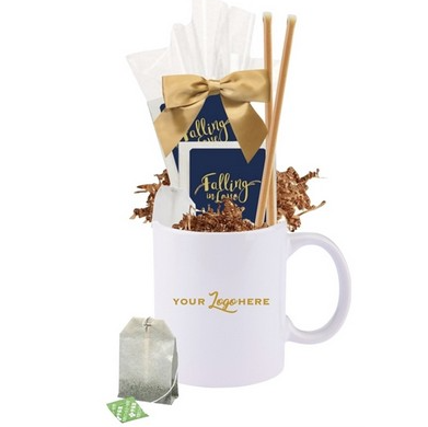 gold logos mug corporate gifts