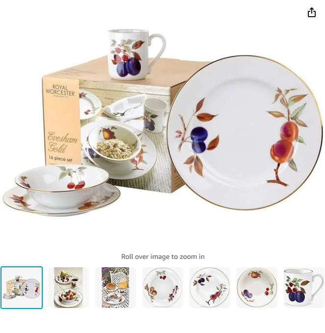 =royal worcester evesham dinnerware porcelain