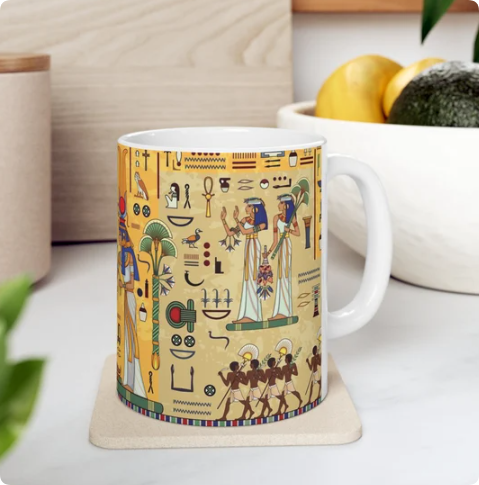 ancient egypt (3000 bce) mug