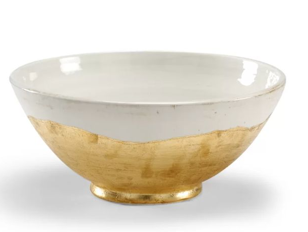 gold in ceramic glazed design