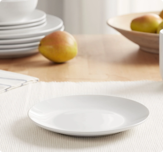 minimalist white plates walmart
