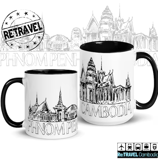 southeast asian ceramic mug