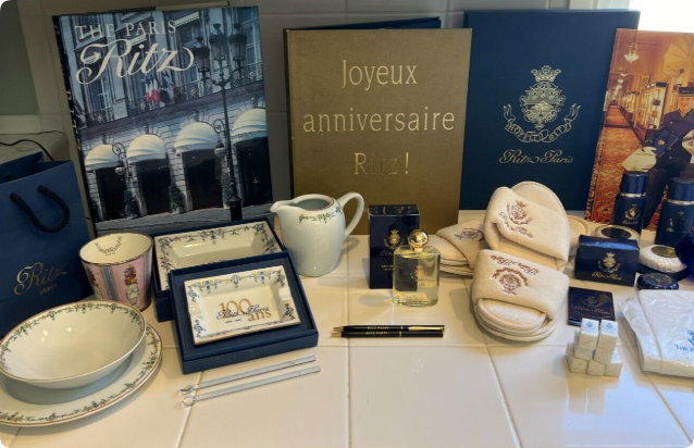 the ritz paris hotel gift mug