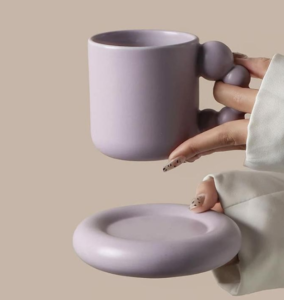 korea ins irregular 420ml chunky couple gifts cup handmade porcelain mug reusable ceramic coffee mug cup (copy)