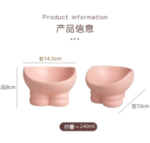 factory wholesale pet ceramic slow eating deed dog feeder pet bowl ceramic