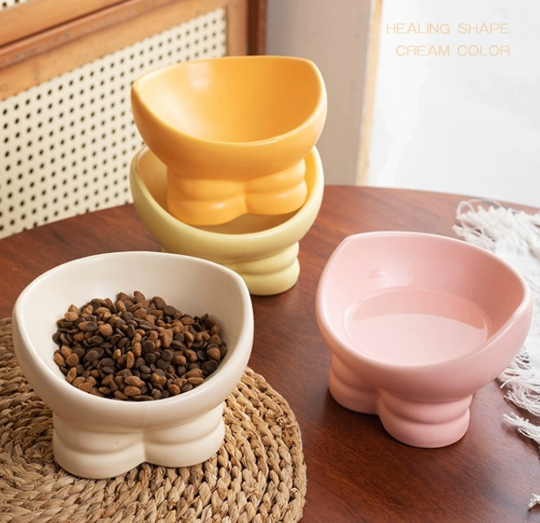 factory wholesale pet ceramic slow eating deed dog feeder pet bowl ceramic