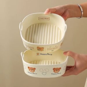 Ceramic square Bowl Creative Home air Fryer Suitable for Baked Cheese Salad Baking Bowl 