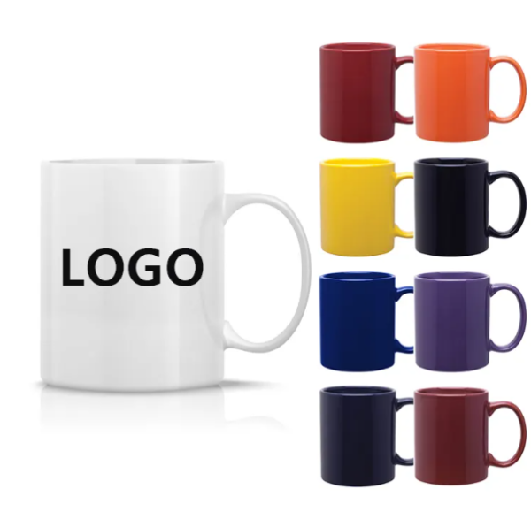 wholesale custom logo promotion porcelain mug sublimation blank unique luxury christmas tea cup mugs 11oz ceramic mugs and cup