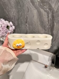 custom silicone toothbrush holder bath accessories creative toothbrush stick stand make up brush holder