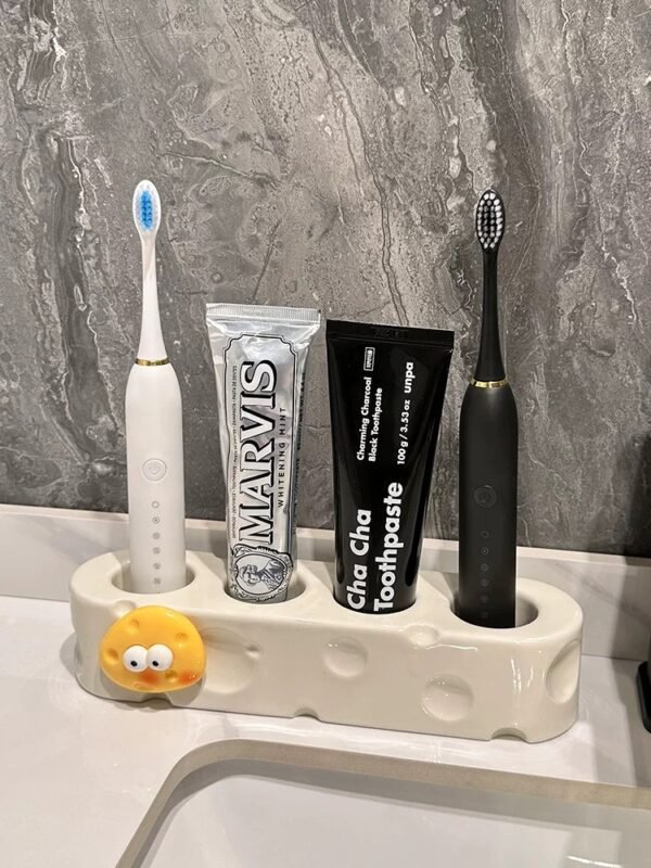 custom silicone toothbrush holder bath accessories creative toothbrush stick stand make up brush holder