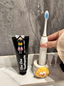 custom silicone toothbrush holder bath accessories creative toothbrush stick stand make up brush holder