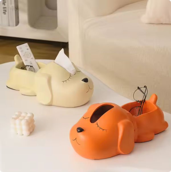 customized nordic household luxury home decoration item ceramic tissue box for home