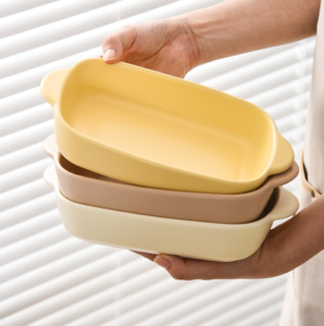 customized rectangular pans nordic bakeware cookware sets microwave oven safe bakeware tray pans ceramic baking dish plate