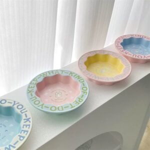manufacturer custom logo ceramic dinnerware plate porcelain dishes tableware (copy)