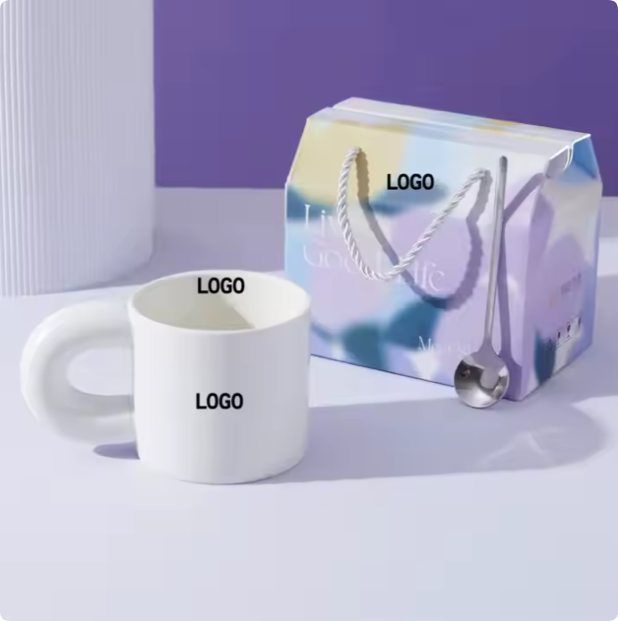 factory advantage price bubble molded dopamine ceramic mug with gift box