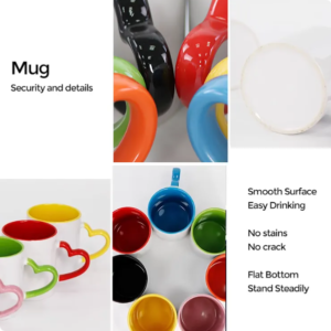 wholesale cute chubby round breakfast coffee mug home office water cup ceramic tea mug (copy)