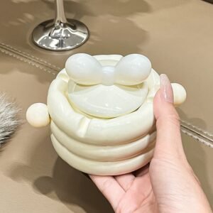 ins ceramic ashtray creative cute personality cartoon small home living room bedroom office ashtray