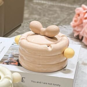 ins ceramic ashtray creative cute personality cartoon small home living room bedroom office ashtray