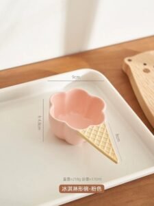 INS Ceramic Bakeware Set Baking Blows Nordic Cute Round Cupcake Souffle Dishes Custom Acceptable for Home Shop As Gift