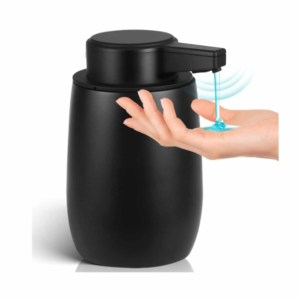 Luxury Porcelain Hand and Dish Soap Dispenser Set Ceramic Bathroom Products Accessories Set Liquid Hand Wash Dispenser