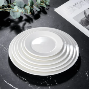 manufacturer custom logo ceramic dinnerware plate porcelain dishes tableware