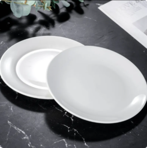 manufacturer custom logo ceramic dinnerware plate porcelain dishes tableware