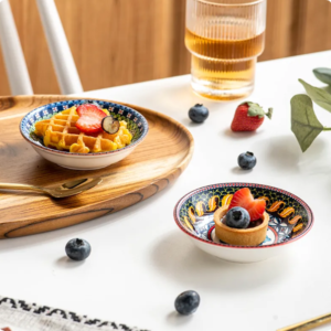 ins home restaurant snail shape glaze ceramic dish set nordic porcelain home decor dishes set (copy)