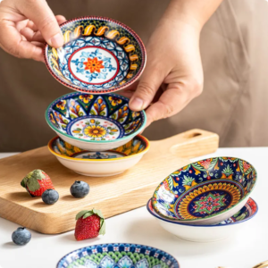 ins home restaurant snail shape glaze ceramic dish set nordic porcelain home decor dishes set (copy)