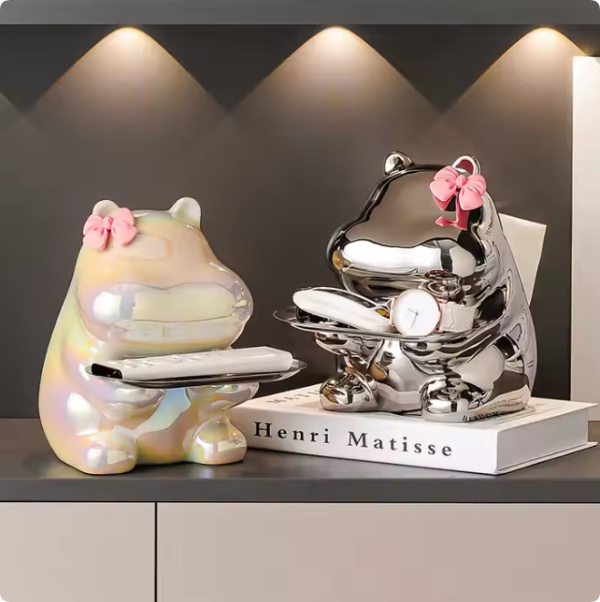 cute royal wedding restaurant cutlery mirrored dessert dinner spoon and fork stainless steel flatware with jar (copy)
