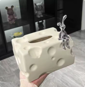 nordic white and black ceramic tissue box dimensions square handle including tissue box home decor