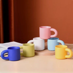 factory advantage price bubble molded dopamine ceramic mug with gift box