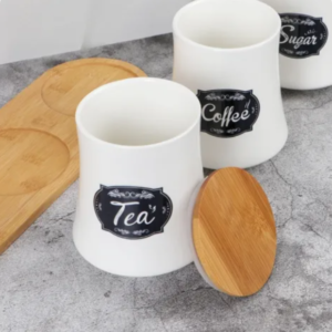 Nordic Ceramic Candle Jar Creative Ceramic Jar With Lid Candy Storage for Home Bathroom Decor Ceramic Jar for Storage