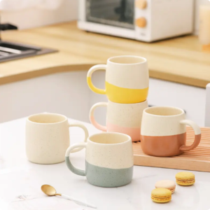 ceramic elegant pattern english afternoon tea 350ml coffee cup saucer (copy)