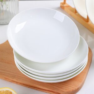 manufacturer custom logo ceramic dinnerware plate porcelain dishes tableware