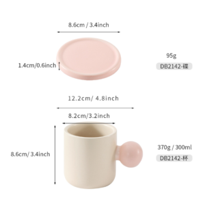 simple nordic ins style macarons matt ceramic cup office home milk coffee mug wedding advertisement promotional gift