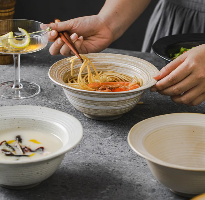 wholesale hotel restaurant catering 7 inch porcelain salad bowl for restaurant