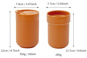 factocy wholesales promotion porcelain tea cup set taza gift travel with silicone lid creative ceramic coffee mug (copy)